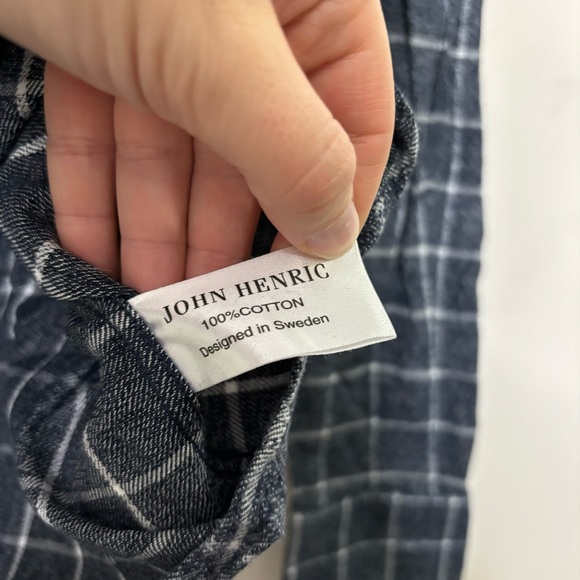 John Henric plaid zippered shacket 40 - Picture 4 of 4